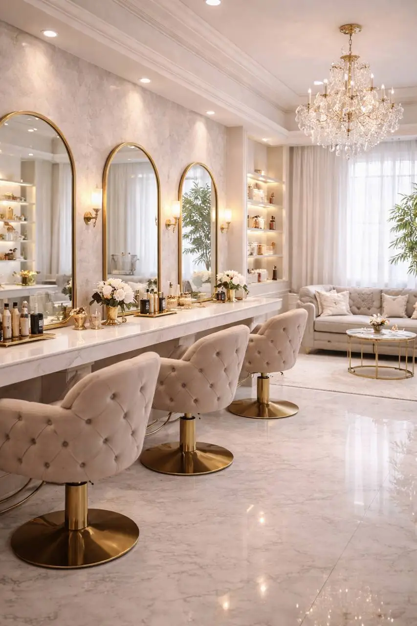 Styled hair result 4