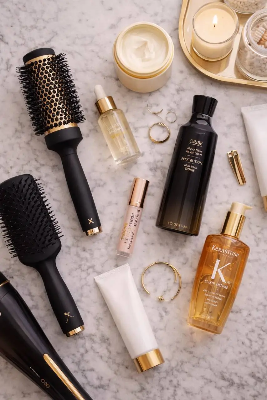 Styled hair result 5