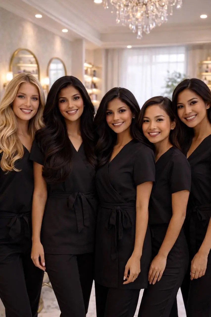 Styled hair result 6